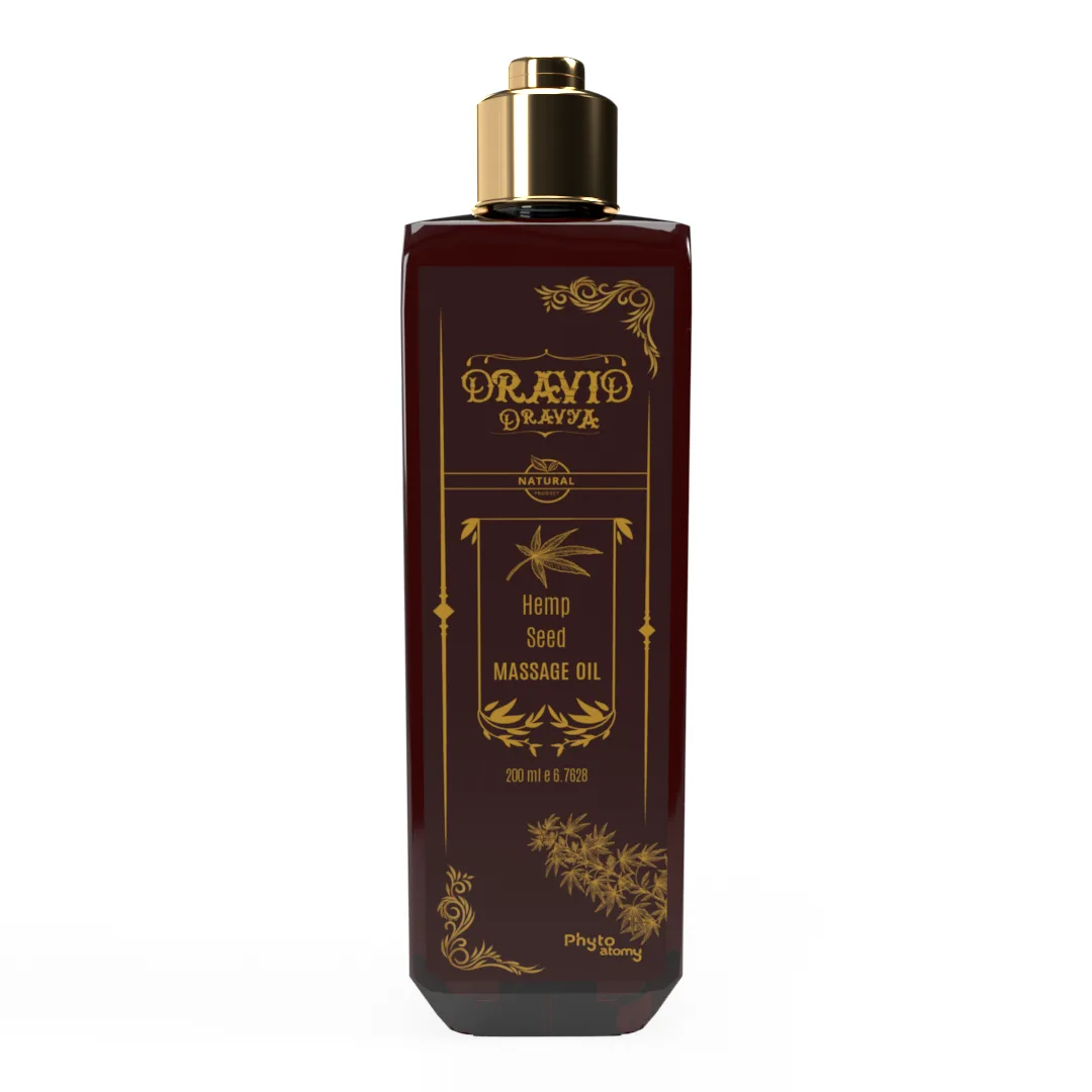 RBV B2B Hemp Seed  Massage Oil (200 ml)-12 Pcs.